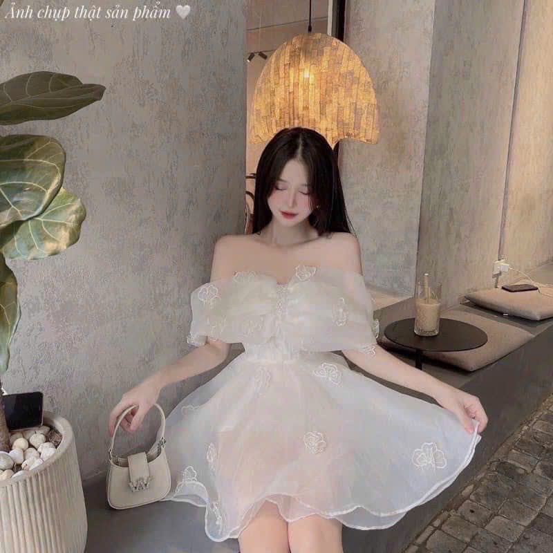 ĐẦM BẸT VAI HOA CẮT LAZE