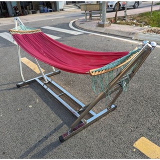 Võng Xếp Inox Chân Vuông Cao Cấp - LƯỚI CÁN THÉP 2 lớp đủ màu