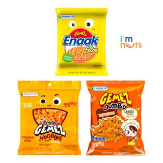 Snack mì trẻ em Enaak Gemez Indonesia vị gà truyền thống. Bánh quy Cosy Yến mạch hạt socola gói 80g - 20 cái