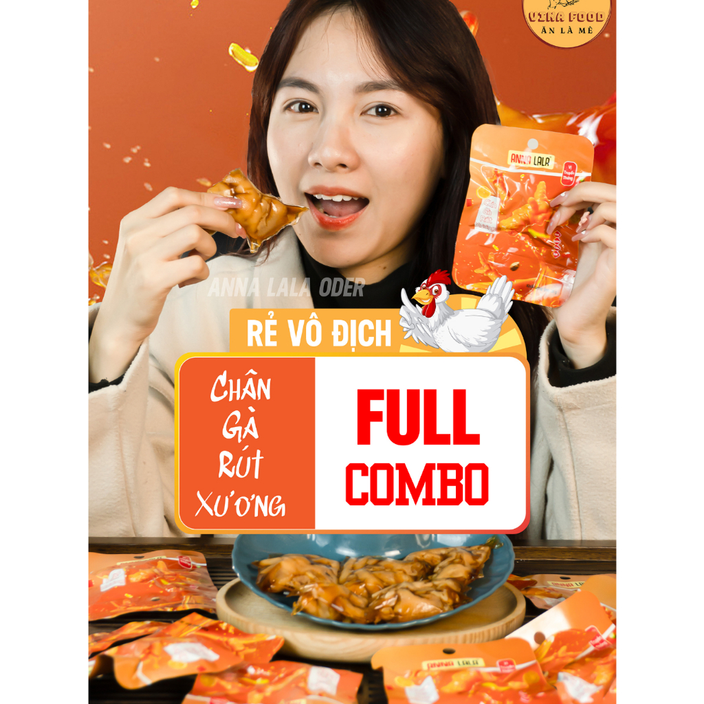 CHÂN GÀ RÚT XƯƠNG ANAN LALA VỊ TRUYỀN THỐNG