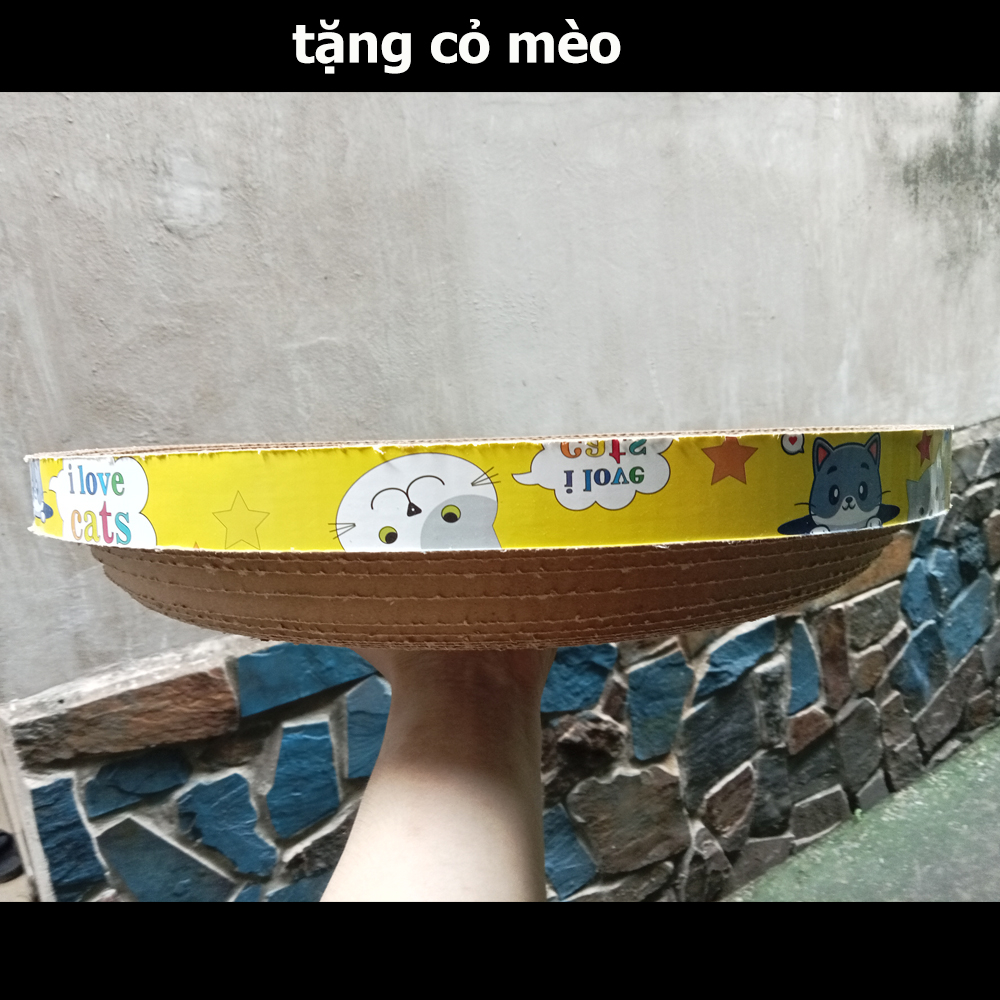 Ổ Cào- Bàn Cào Móng Cho Mèo-Bàn cào hình tròn