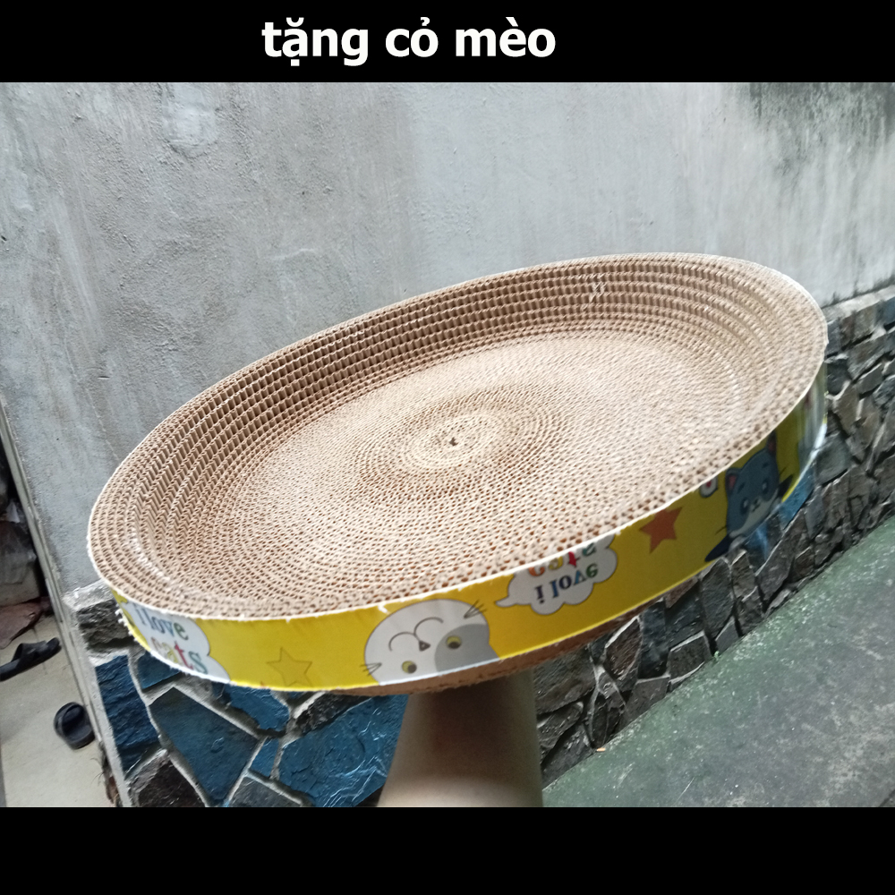 Ổ Cào- Bàn Cào Móng Cho Mèo-Bàn cào hình tròn