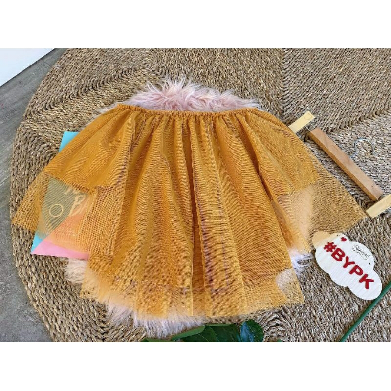 Áo kiểu bẹt vai voan 2 lớp