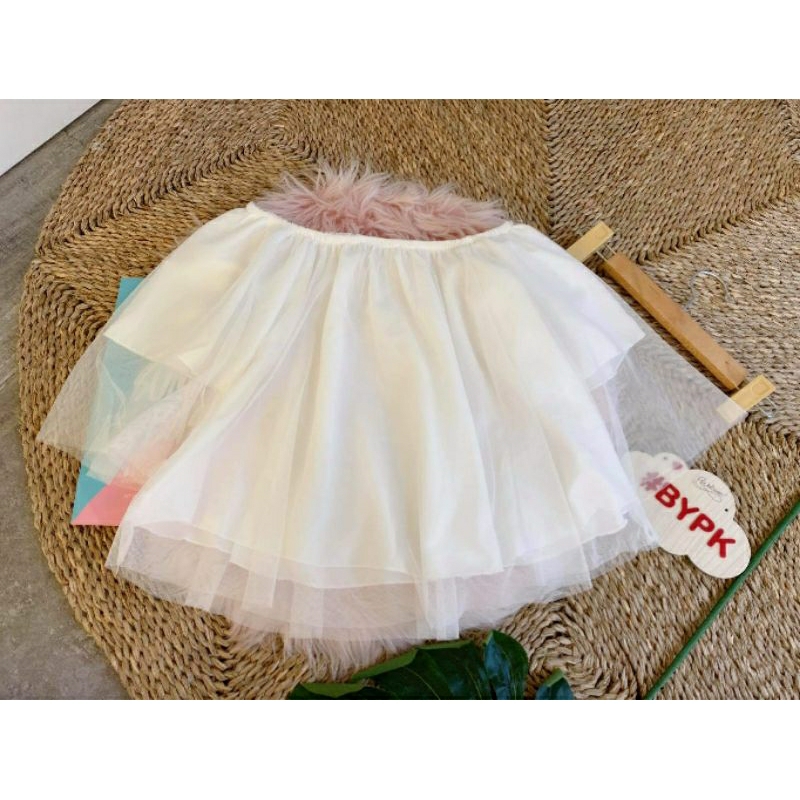 Áo kiểu bẹt vai voan 2 lớp