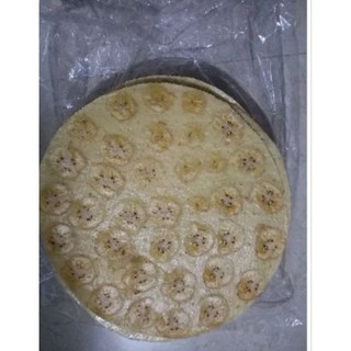 Bánh phồng chuối loại thưa