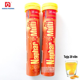 Viên C Sủi Vị Cam Naphar-Multi chính hãng Dược Nam Hà