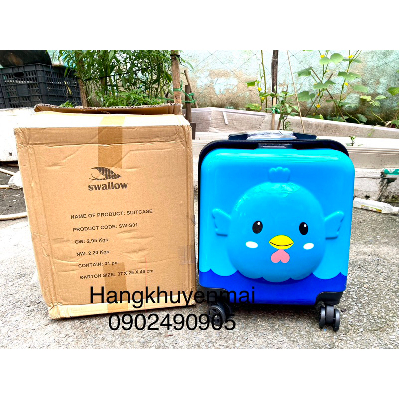 Vali Cho Bé Size 18inch Chất Xịn Hkm Nan Giá Rẻ