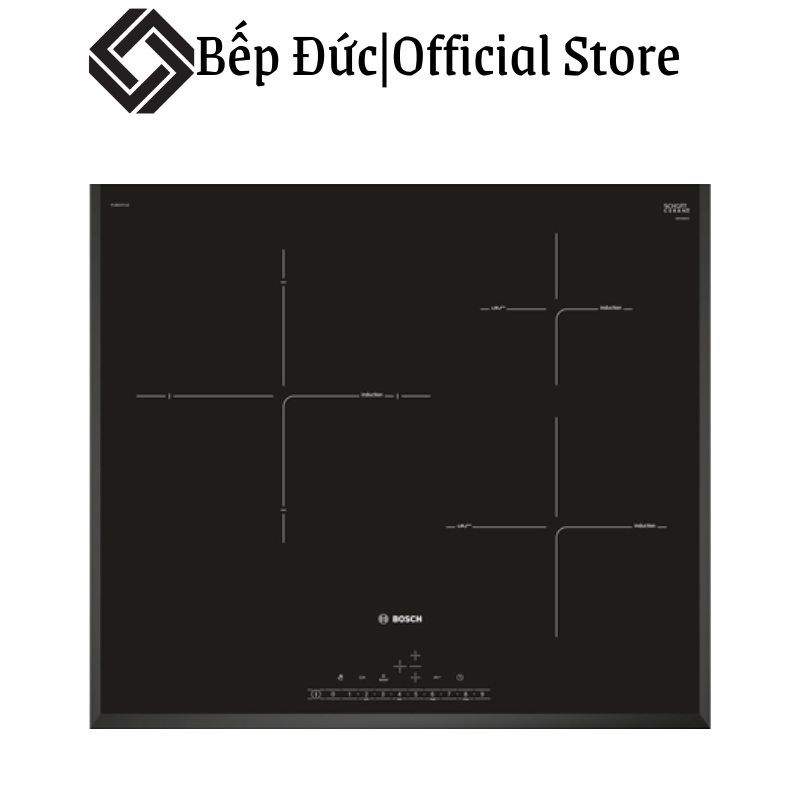 Bếp Từ Âm Tủ Bosch PID675DC1E Serie 8, Bếp Từ Bosch Âm Tủ Seri 8, Model Mới Nhất, BH 36 Tháng, bepdu