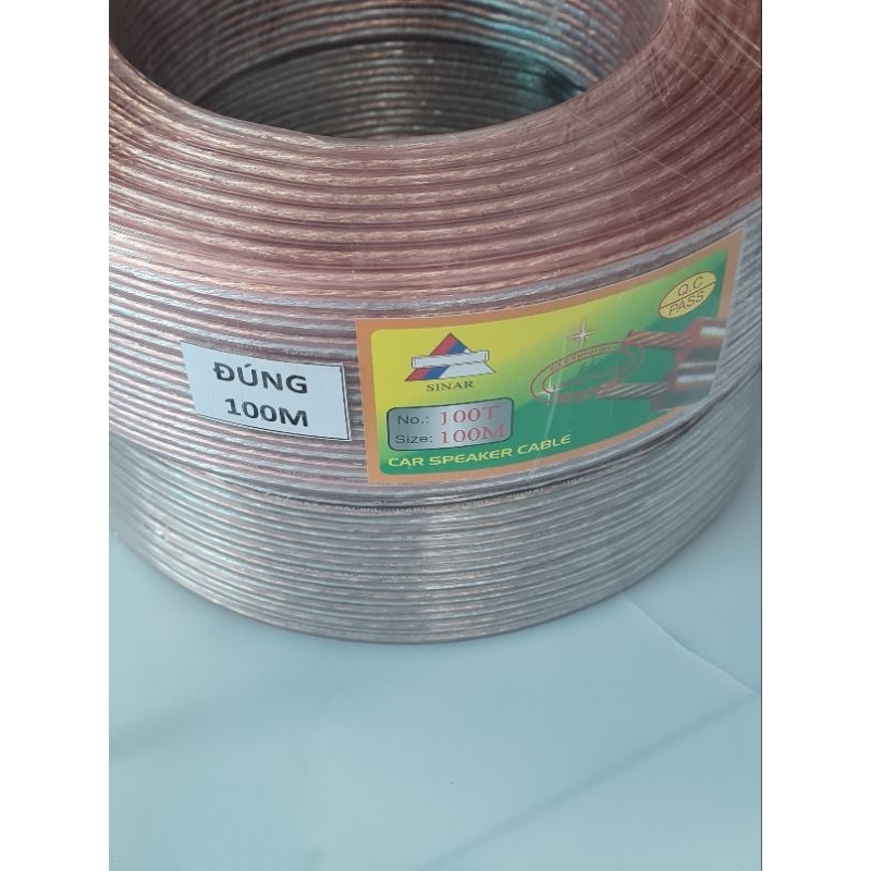 Dây loa SINAR , 100TIM Bán theo mét, mua nguyên cuốn có giá tốt