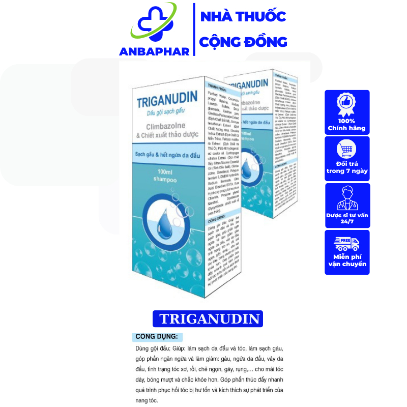 DẦU GỘI SẠCH GÀU TRIGANUDIN