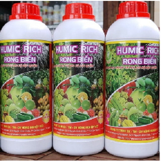 Phân bón lá humic rich - rong biển chai 1l.