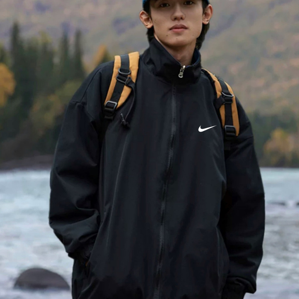Áo khoác Nike, áo khoác dù nam nữ chất gió 2 lớp cao cấp, chính hãng, form chuẩn i hình tag mac xịn xò M91 Latizia.vn