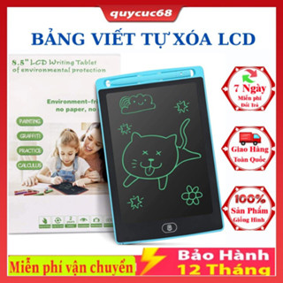   Siêu Giảm Giá  Bảng Vẽ Tự Xóa 3D Thông Minh Cho Bé Tập Vẽ Viết Màn Hình LCD 8.5"-9"-10"-12"16 inch Đồ Họa Đẹp 
