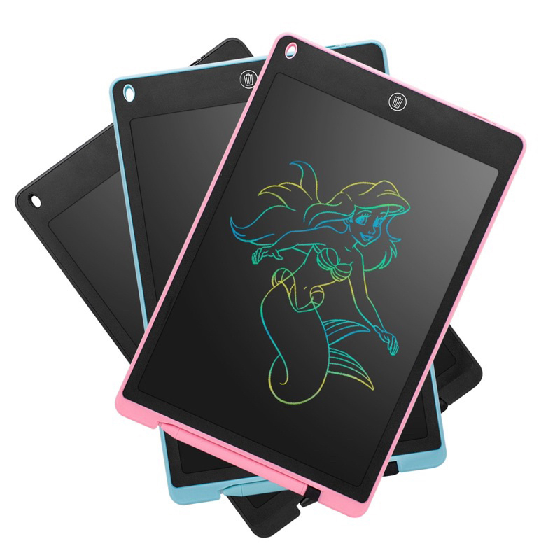 Bảng Vẽ Tự Xóa 3D Thông Minh Cho Bé Tập Vẽ Viết Màn Hình LCD 8.5"-9"-10"-12"16 inch Đồ Họa Đẹp