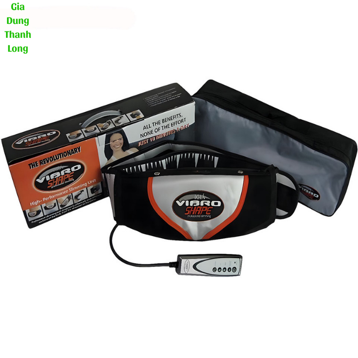 Đai Rung Giảm Mỡ Bụng - Máy Massage Rung Giảm Mỡ Toàn Thân Hiệu Quả, đai massage