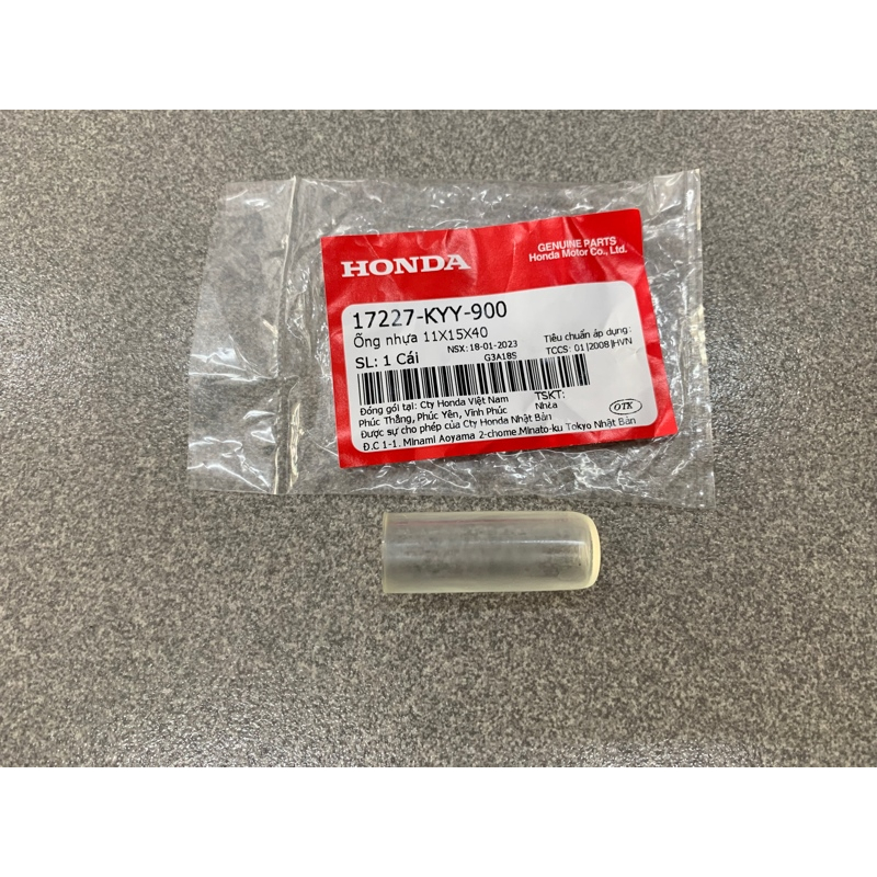 Cao su ống xả nước bô E W Bụng 17, WS 110 zin Honda