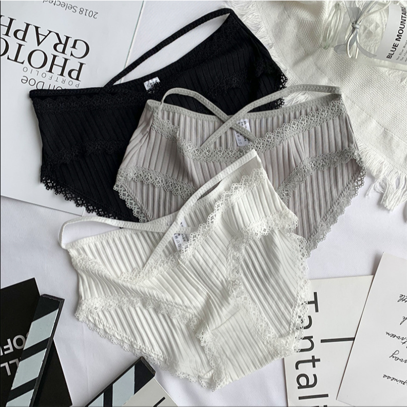 Quần Lót Dây Chéo Sexy Ren Nữ VISYHAN QC31