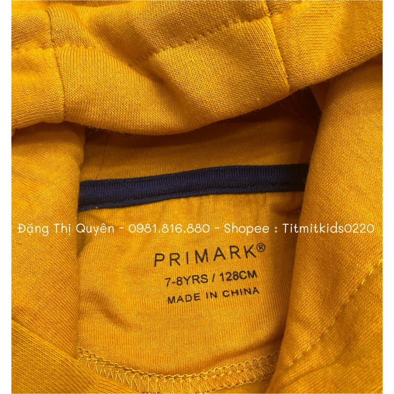 Bộ nỉ bé trai p.rimark dư xịn 7-15y
