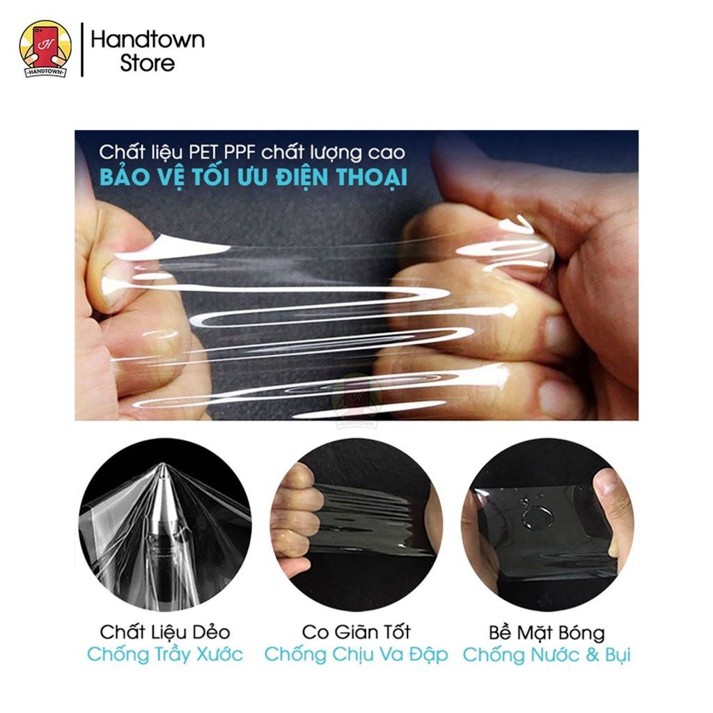 Combo 2 Miếng dán PPF Bảo Vệ Đồng Hồ Thông Minh Wonlex KT23 Cường Lực Dẻo 4 lớp handtown