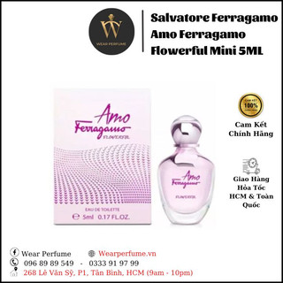 Nước Hoa Nữ Salvatore Ferragamo Amo Ferragamo Flowerful Mini 5ML