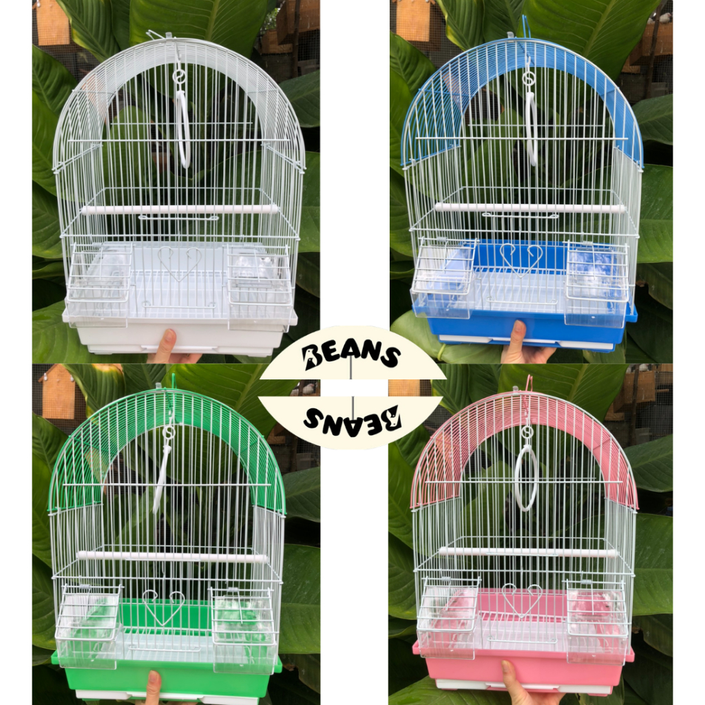 Lồng chim mái vòm cho chim cảnh, vẹt nhỏ như yến hót, manh manh, 7 màu, bạc má, yến phụng , lovebird,...