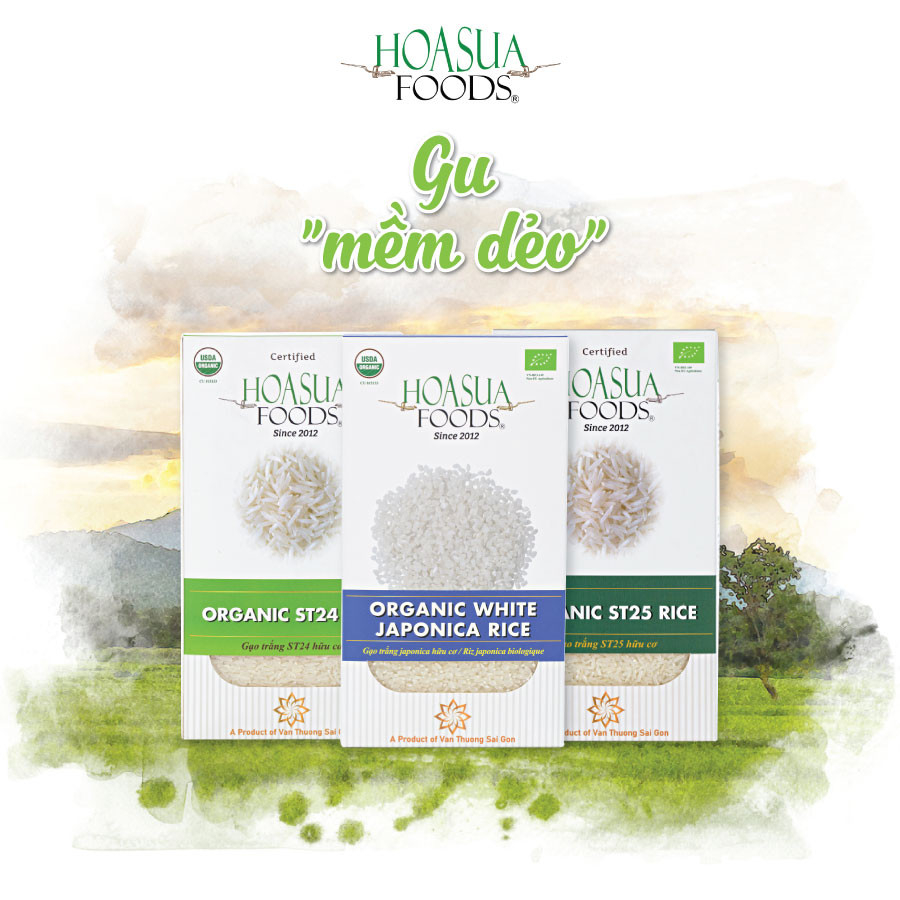 Gạo Hữu Cơ Hoa Sữa 1KG