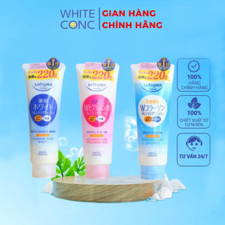 Sữa Rửa Mặt Kose Softymo Dưỡng Trắng Mềm Mịn Da Nhật Bản - Tuýp 220g
