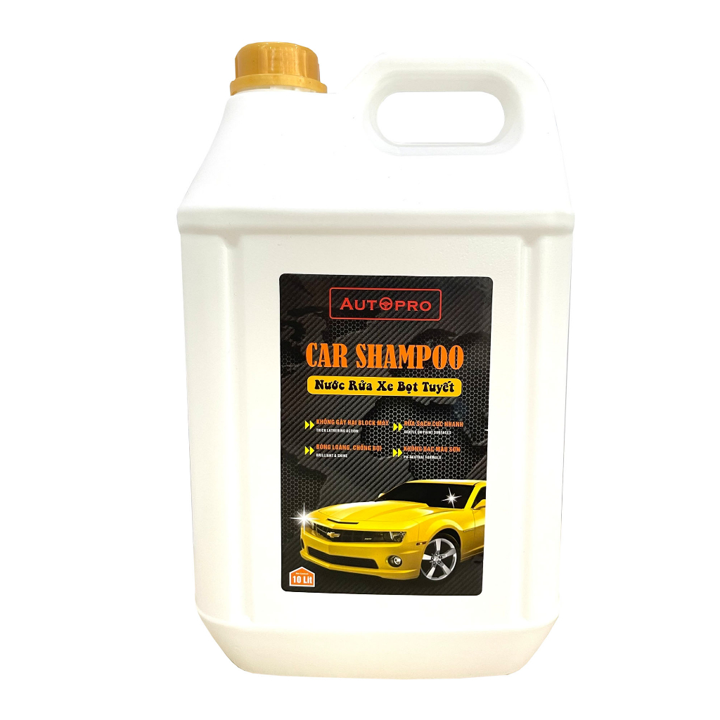 Nước rửa xe bọt tuyết chuyên dụng Car Shampoo 10L&5L cho ô tô xe