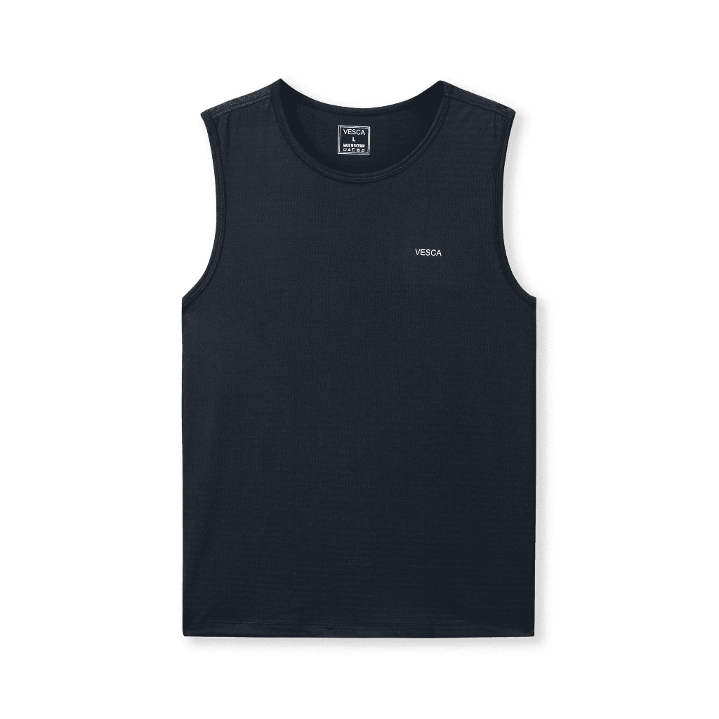 Áo Ba Lỗ Nam Công Nghệ Sát Nách Tanktop Vải Thun Thoáng Khí Siêu Mát Mẻ VESCA B2