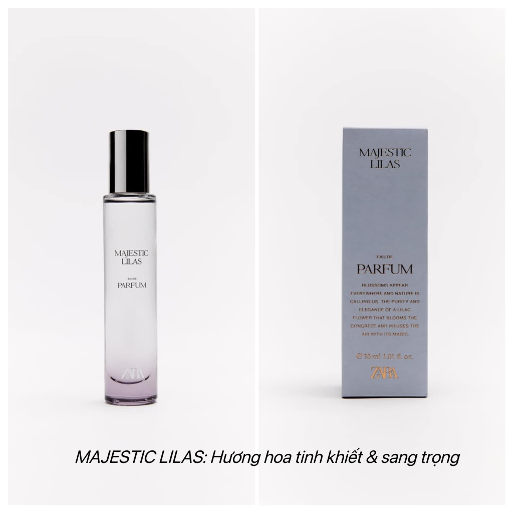 Nước hoa Zara mùi sang chảnh