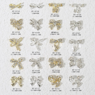 Charm nơ ,charm trang trí móng các loại mới