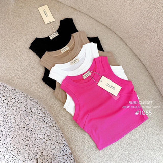 Áo croptop ba lỗ bản to cổ tròn, áo ba lỗ kiểu dáng áo ba lỗ chất thun dày dặn thoáng mát hàng loại 1