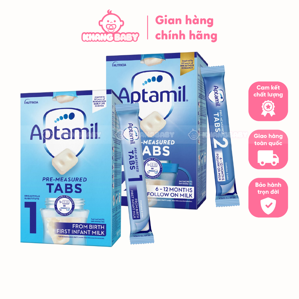 Sữa Aptamil Anh dạng thanh 600g - Shop Khang Baby