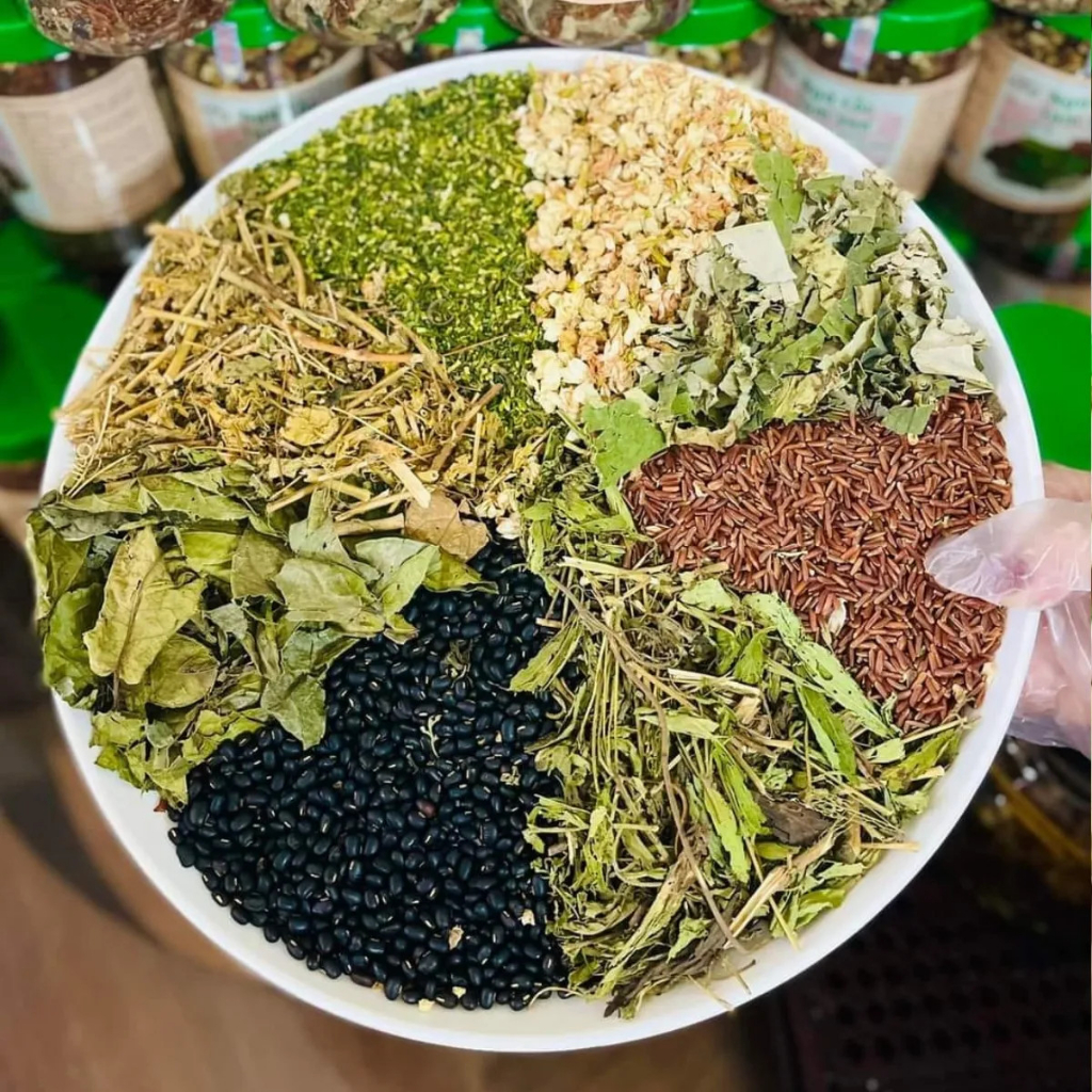 1 KG Trà ngũ cốc tâm sen giúp ngủ ngon đẹp da , giảm mỡ máu