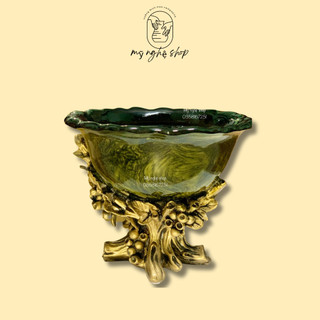 Bình hoa composite, decor, trang trí, quà tặng sinh nhật, tân gia, bình hoa giả, cao cấp lọ lá 6