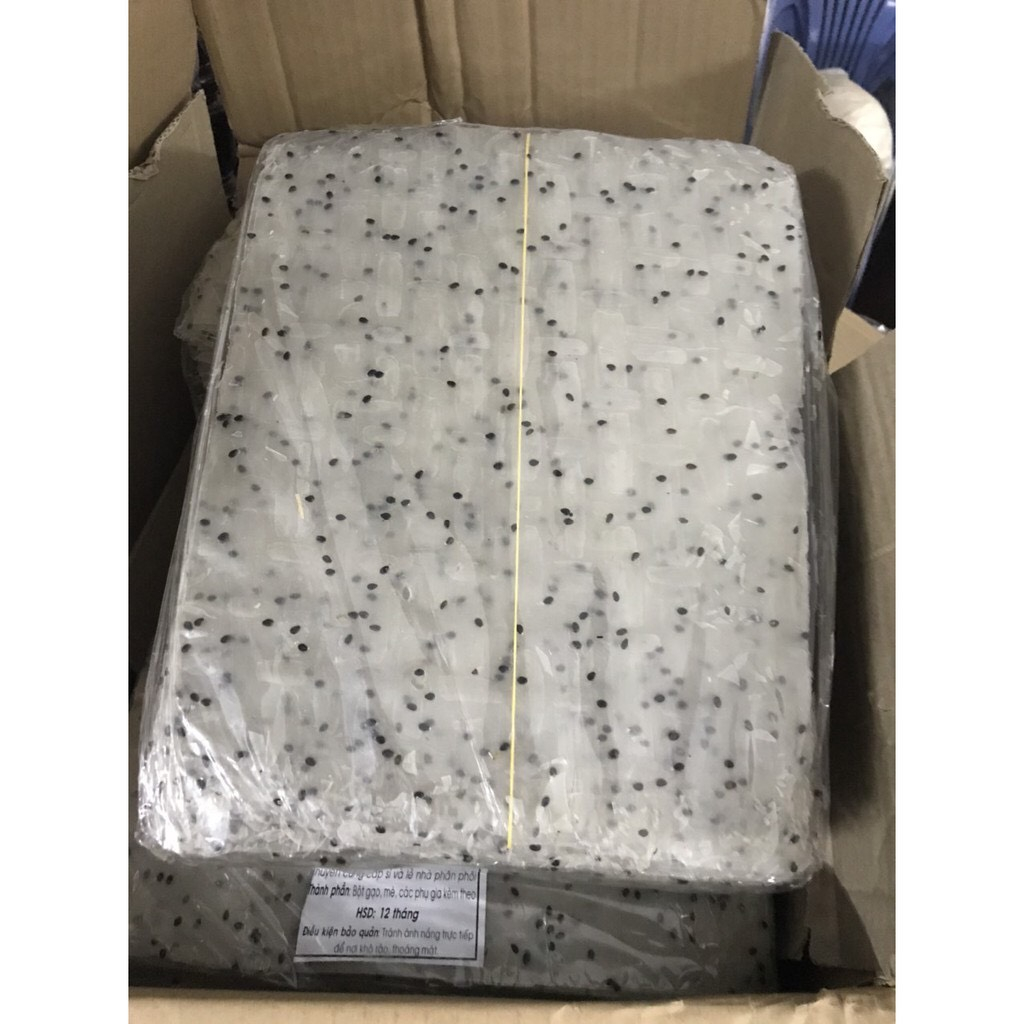 2kg Bánh Tráng Mè Nhúng 27cm Phan Rang (100% bột gạo nguyên chất)