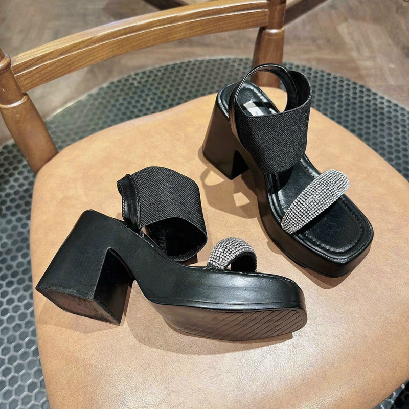 Giày đế đúp thô cao