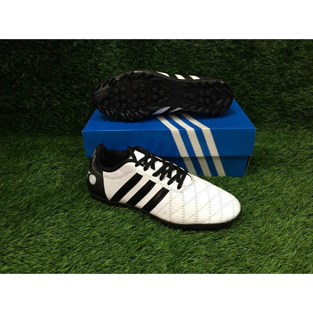 GIÀY ĐÁ BÓNG NAM, GIÀY 3 SỌC 11 PRO, ĐẾ CAO SU, ĐÃ KHÂU FULL ĐẾ