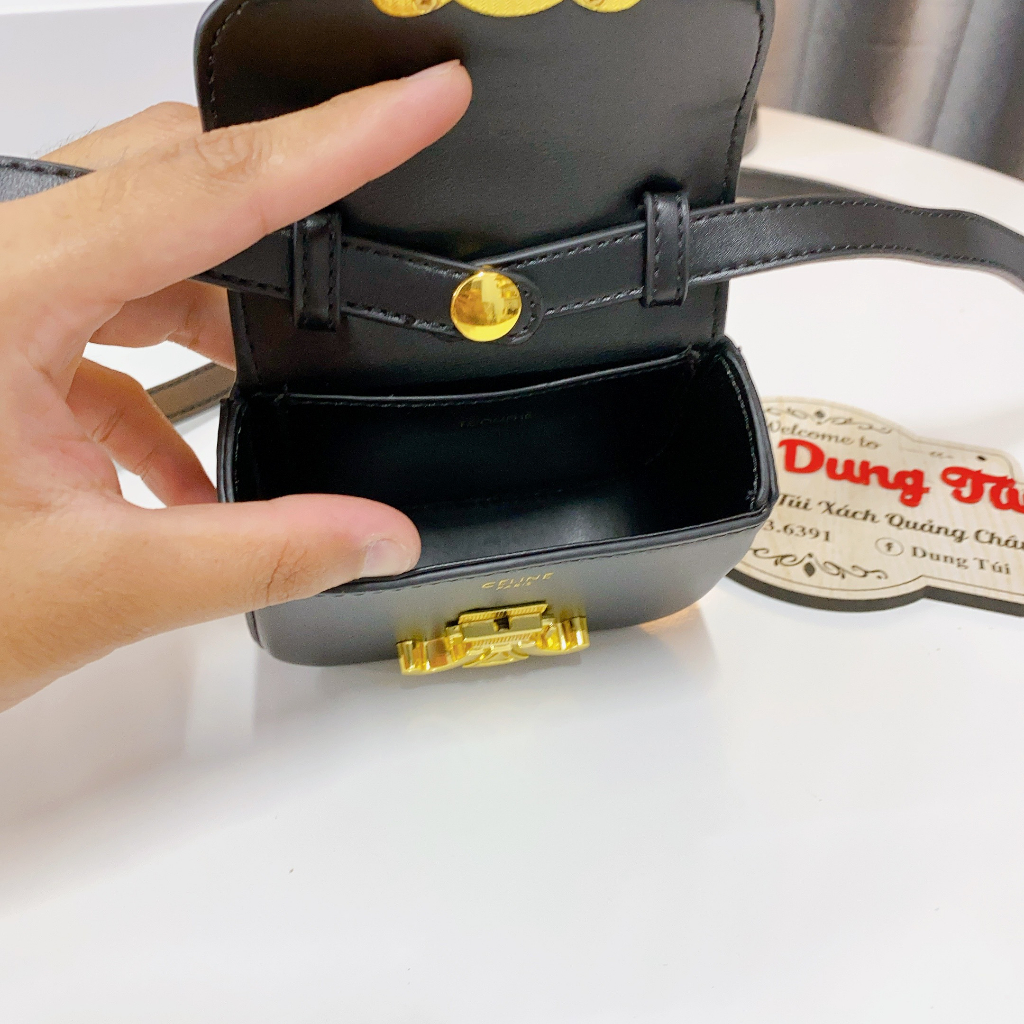 Túi xách nữ, túi đeo chéo ce.line mini có hộp