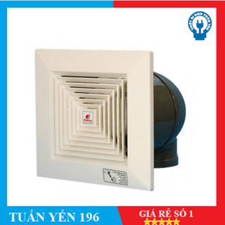 Quạt hút âm trần có ống onkyo,quạt thông gió âm trần fvct25 lhp6