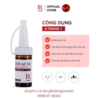 SERUM MỤN HAKI (New) • GINGEM ACNE ✔️