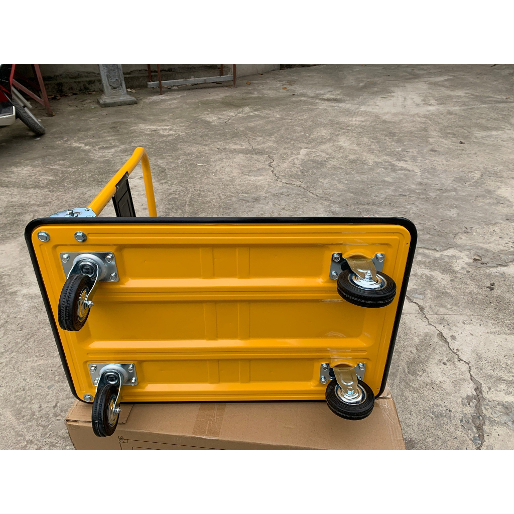 Xe Kéo Hàng tháo lắp dễ dàng trọng tải Lớn 150 sàn nhà sắt- XDT04 Mới