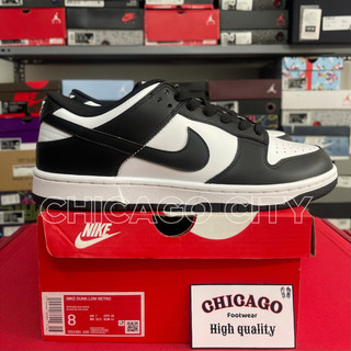 Giày Nike Dunk Low Retro White Black Panda