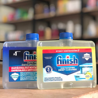 Dung dịch vệ sinh máy rửa bát, chén FINISH Maschinen Pfleger 5X 250ml