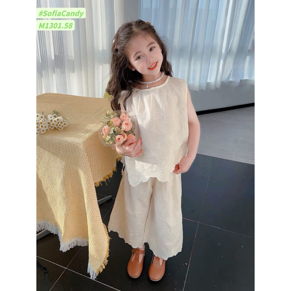 SET THÊU TRẮNG SOFIA CANDY