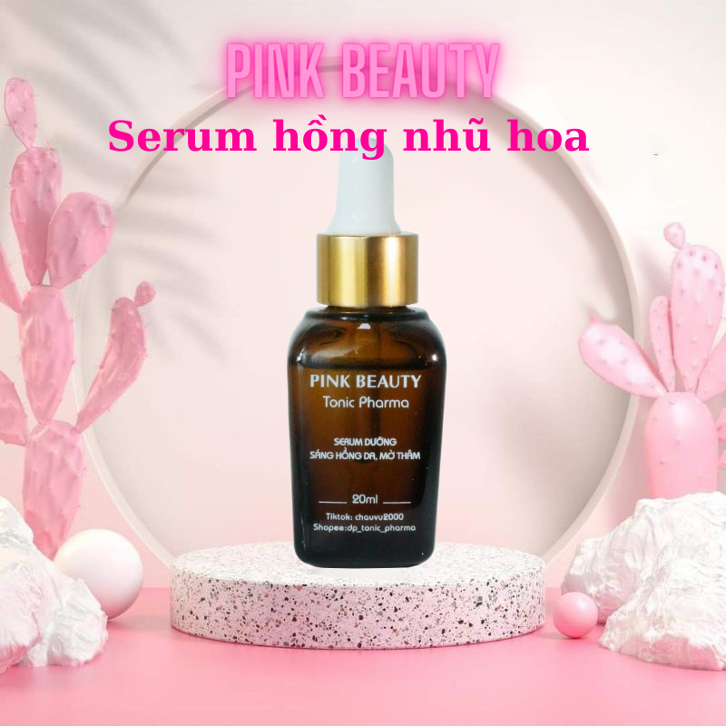 Serum Hồng Nhũ Hoa PINK BEAUTY - Hồng Nhũ Hoa Pink Beauty Giúp Dưỡng Hồng Nhũ Hoa, Mờ Thâm 20ml