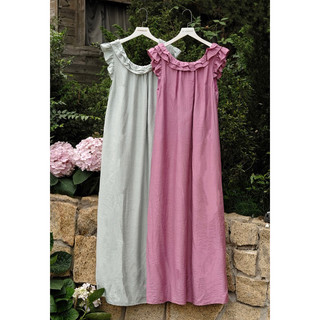 𝗛𝗮̀𝗻𝗴 𝗰𝗵𝗶́𝗻𝗵 𝗵𝗮̃𝗻𝗴 Daisy dress đầm maxi hở lưng chất liệu đũi tơ cao cấp 2 lớp - ON WORKSHOP