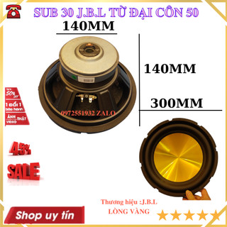 Loa sub siêu trầm bass 30 JBL từ 140 côn 50 lòng vàng cao cấp giá 1 củ