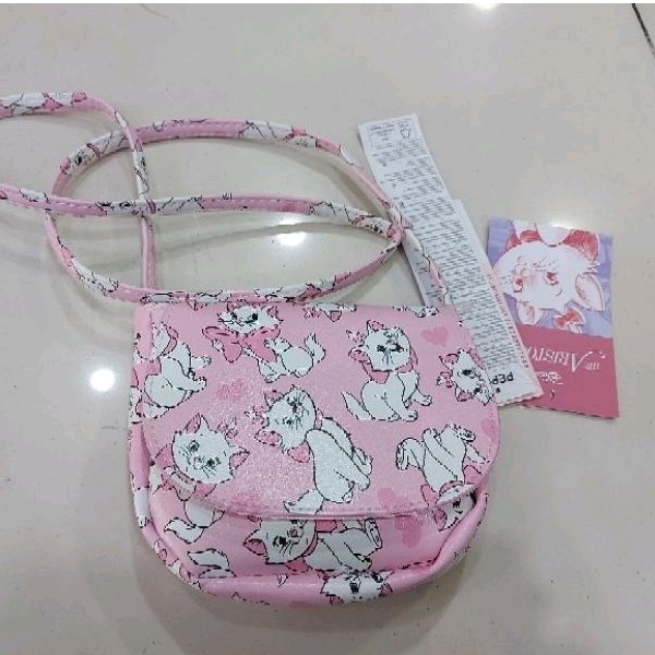 Túi chéo hình mèo Disney cho bé