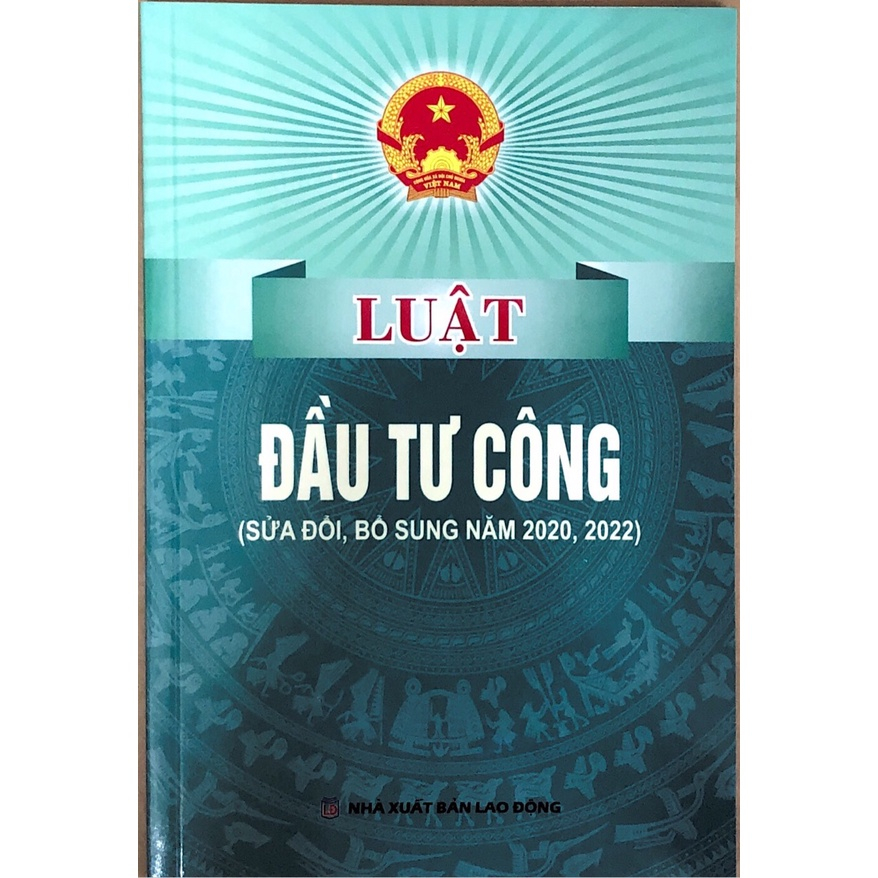 Sách - Luật Đầu Tư Công Sửa đổi, bổ sung năm 2020, 2022